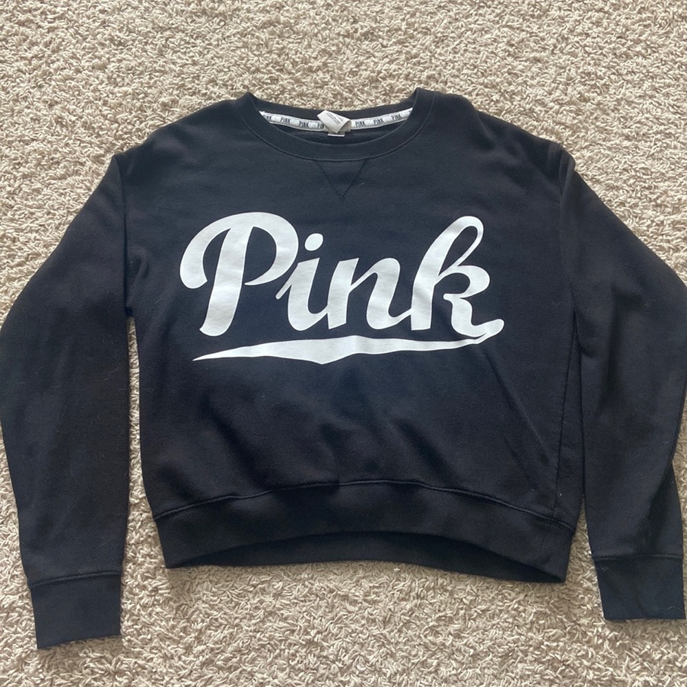 pink:victorias secret, s, black and white